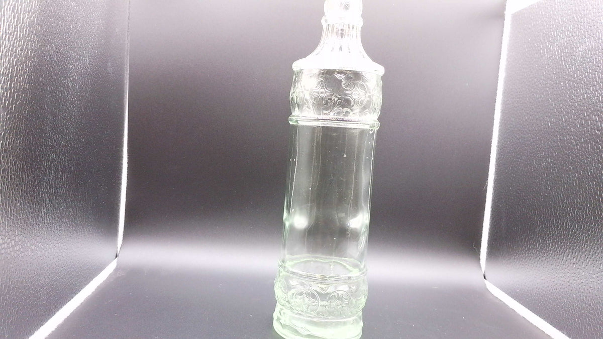 Vintage Decanter With Green Tint