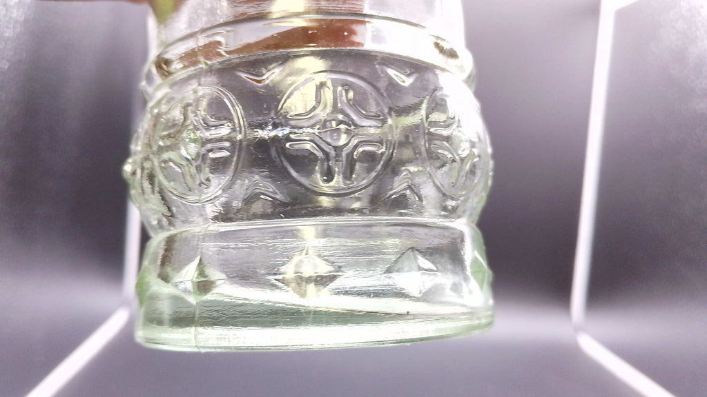 Vintage Decanter With Green Tint