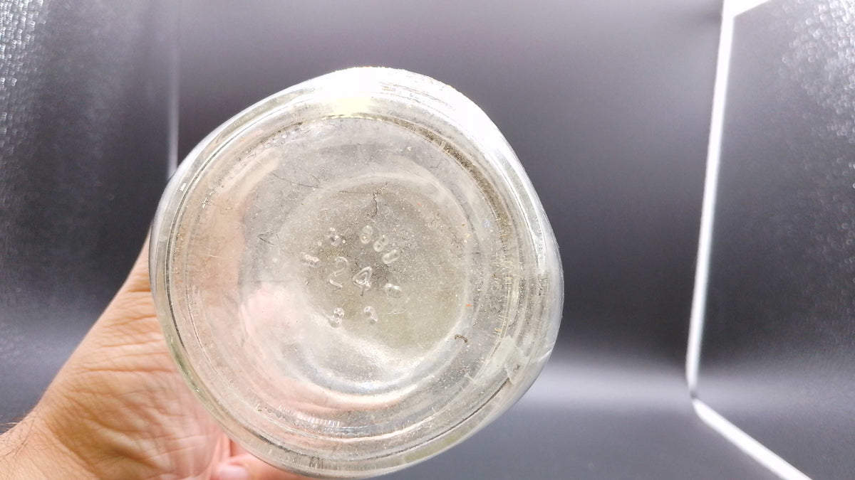 Vintage Mason Jar Metal Lid