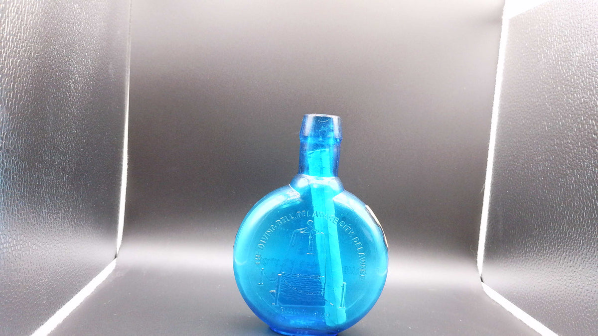 Clevenger's Brothers Bicentennial Blue Bottle