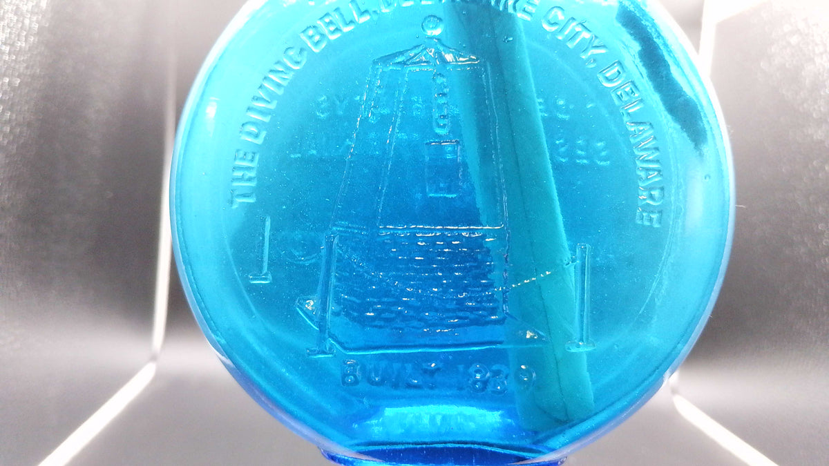 Clevenger's Brothers Bicentennial Blue Bottle