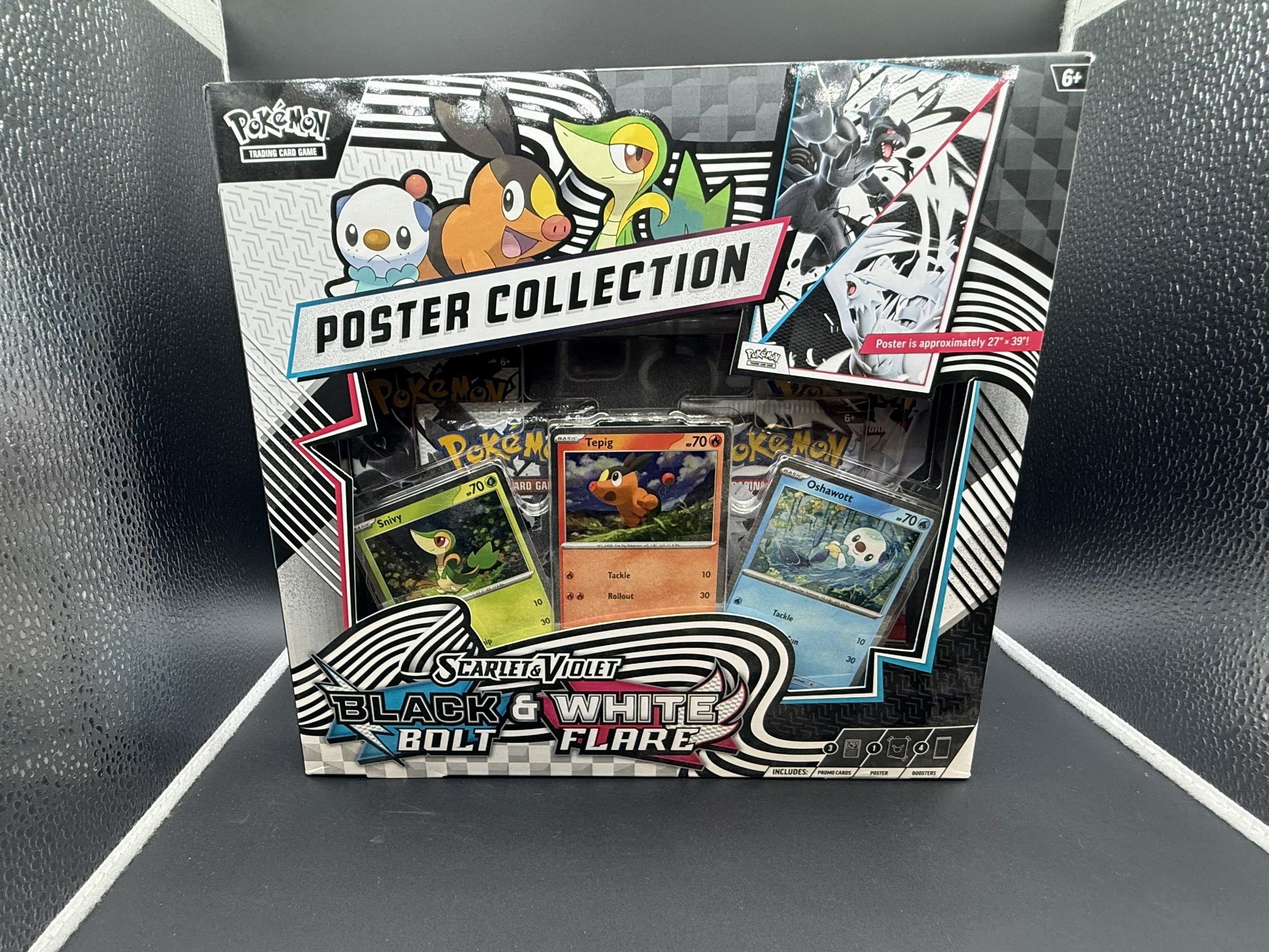 Pokémon TCG: Black Bolt & White Flare Poster Collection