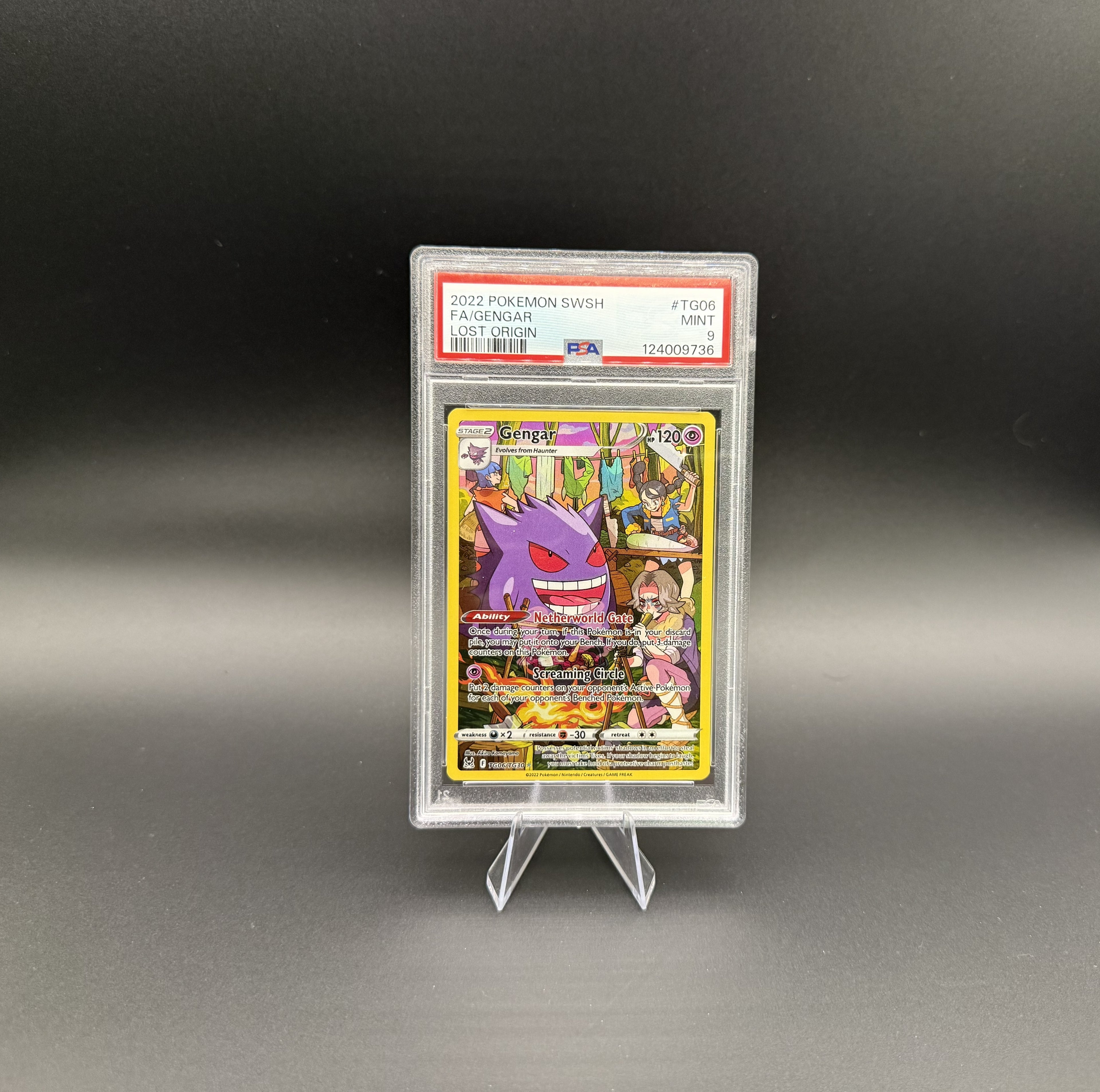 GENGAR - LOST ORIGIN - TG06/TG30 - PSA 9