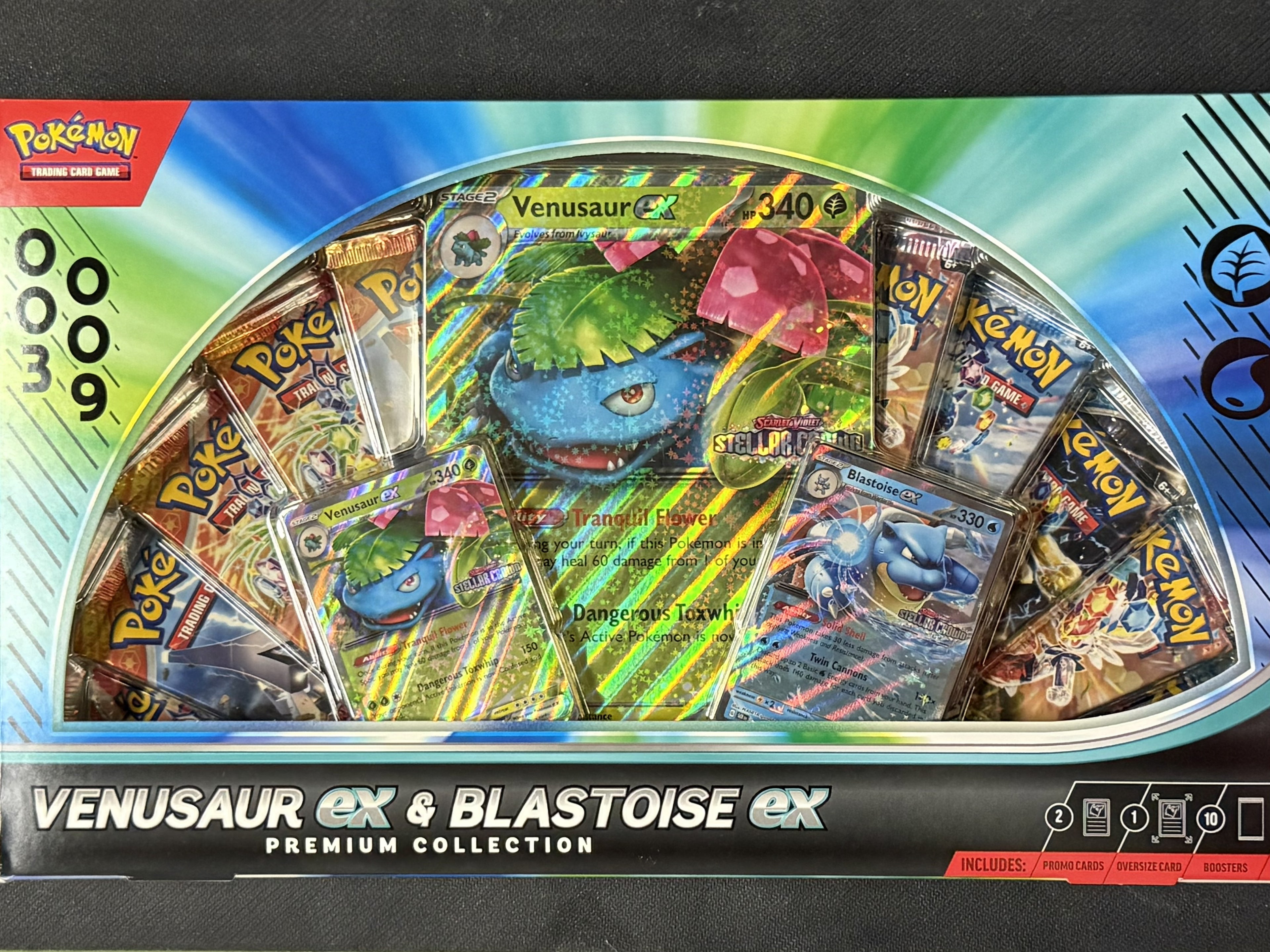 Pokémon TCG: Venusaur ex & Blastoise ex Premium Collection